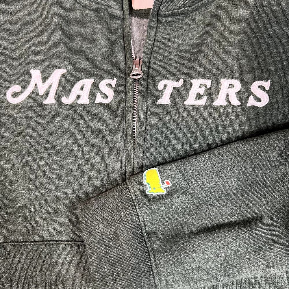 Masters Women's Dark Green Half-Zip Pullover Sweatshirt - Picture 3 of 10